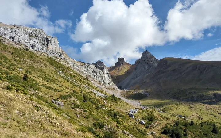 Vistas durante la ruta por los llanos de Napazal