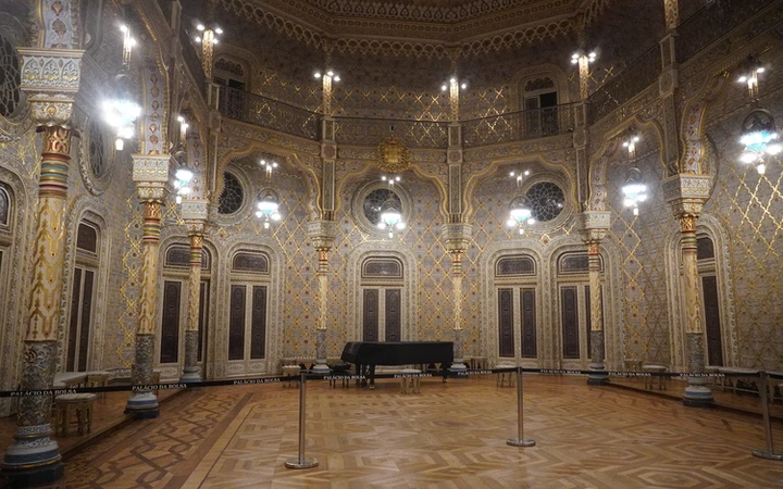 Interior del Palacio de la Bolsa de Oporto