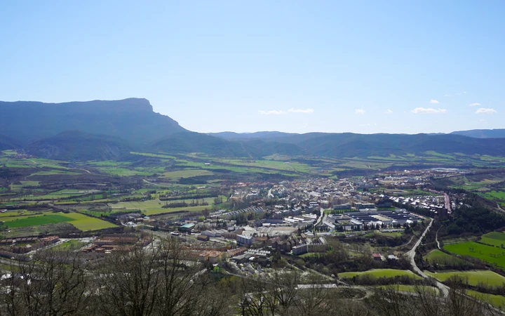 Mirador del fuerte de Rapitán en Jaca