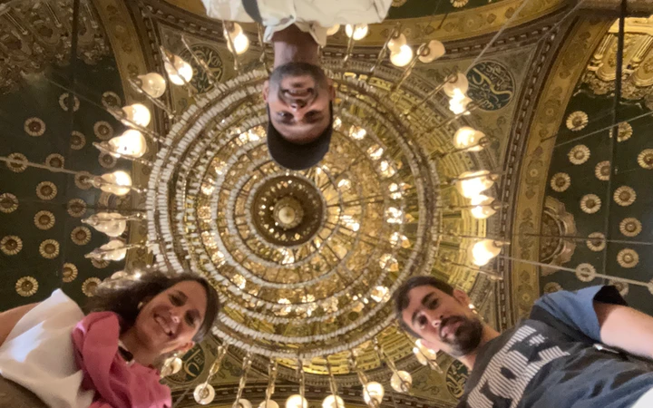 Nuestro guía en El Cairo Mustafa