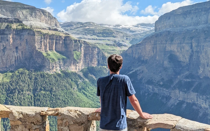 Mirador de Calcilarruego en Ordesa