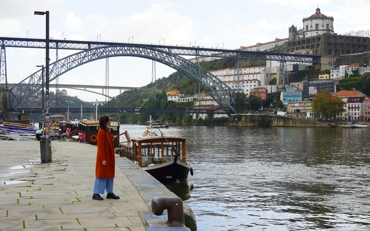 Paseando por la ribeira de Oporto