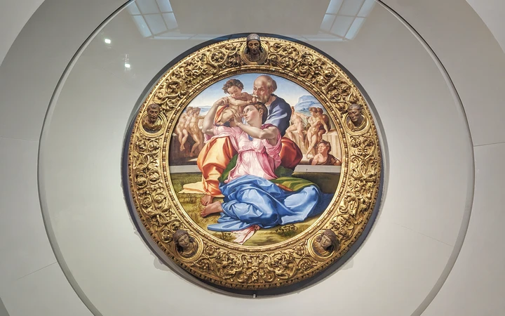 Tondo Doni - Galería Uffizi