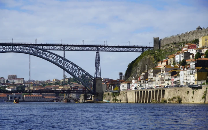 Vistas durante el crucero de los 6 puentes de Oporto