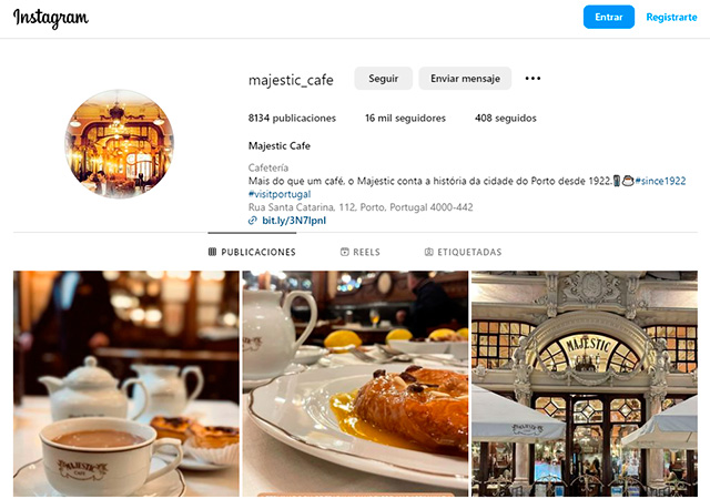 Café Majestic Oporto