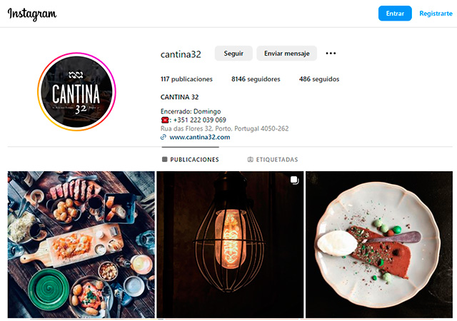 Cantina 32 Oporto