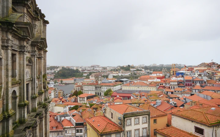 Vistas desde el Mirador de la Rua das Aldas