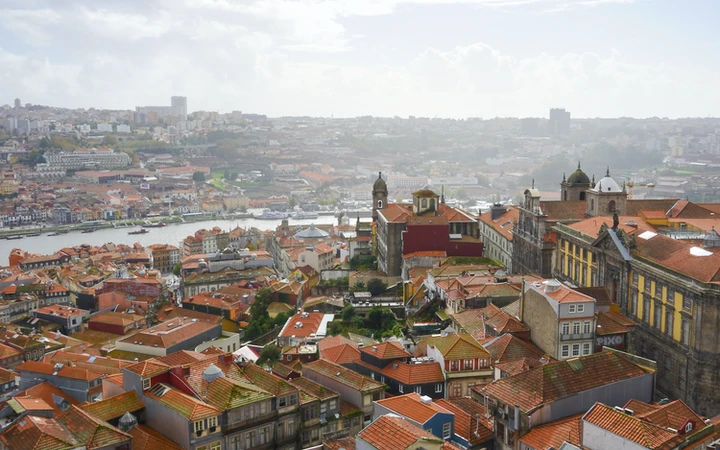 Vistas de Oporto desde la Torre dos Clérigos
