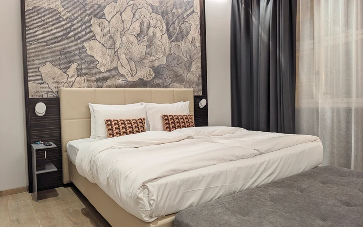Habitación de nuestro hotel en Praga