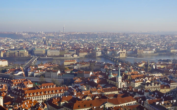 Ciudad de Praga desde la Torre de la Catedral
