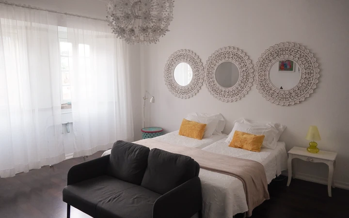 Nuestra habitación en Formosa Guest House