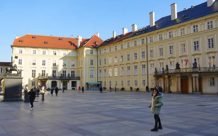 Interior del Castillo de Praga