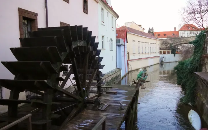isla de kampa en Praga