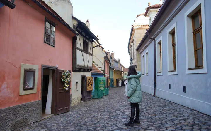 Callejón de Oro en el Castillo de Praga