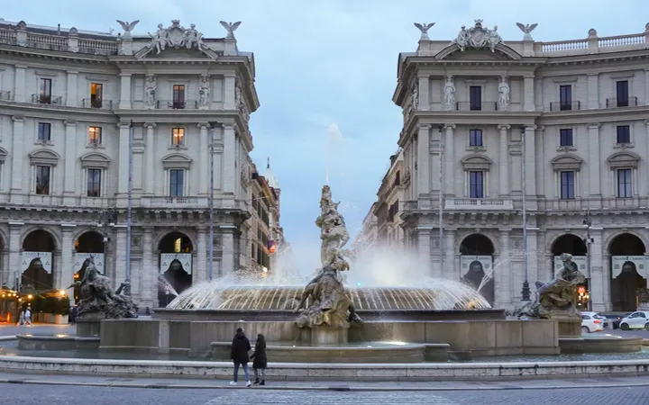 Plaza de la República de Roma