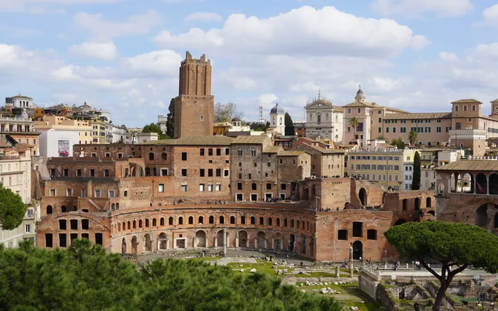 Mercado de Trajano en los Foros Imperiales