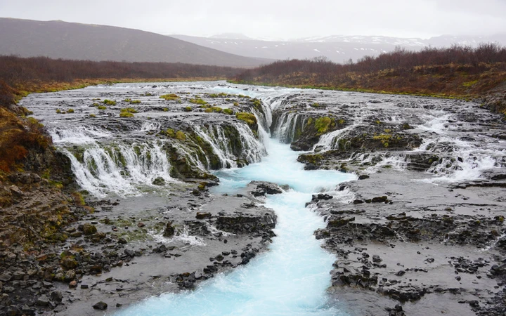 Brúarárfoss, la cascada más azul que ver en Islandia