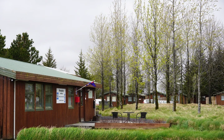 Camping de Selfoss donde nos alojamos tras ver el Círculo Dorado