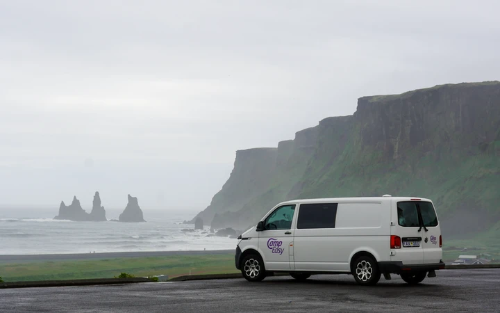 Camper con la que recorrimos Islandia