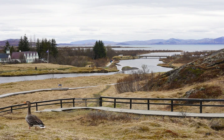 Fracturas en el Parque Nacional de Thingvellir