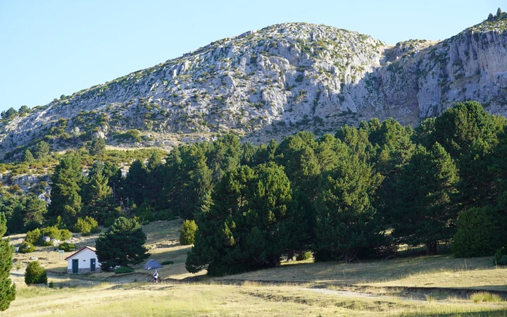 Vistas del refugio de La Trapa