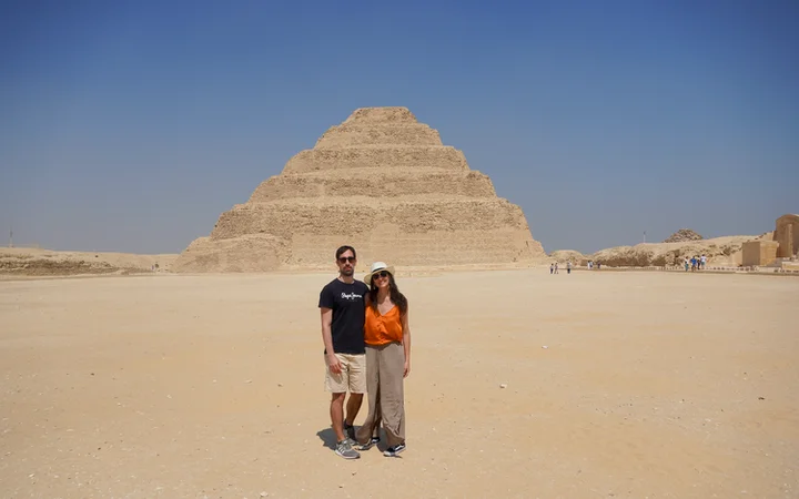 Pirámide de Zoser en Saqqara