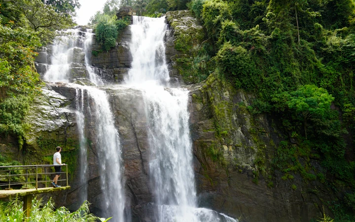 Cascadas Ramboda en Nuwara Eliya
