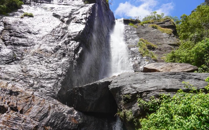 Cascada Lover´s Leap en Nuwara Eliya