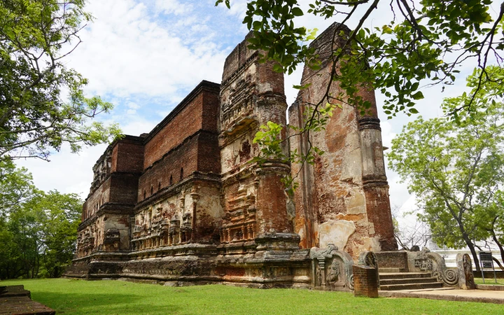 Ruinas del antiguo reino de Polonnaruwa