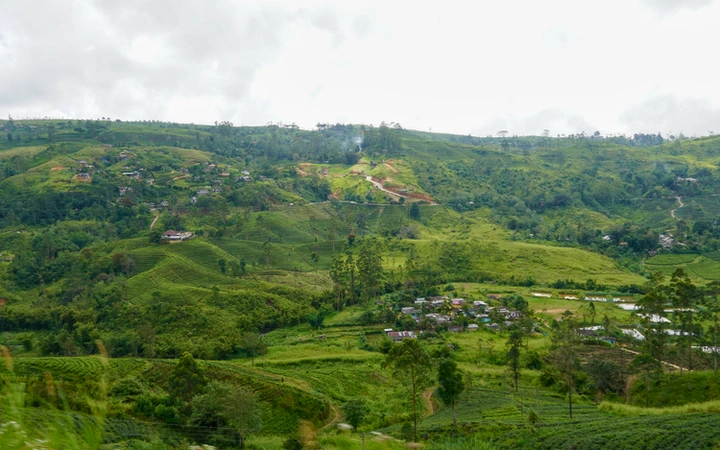 Zona montañosa entre Kandy y Nuwara Eliya