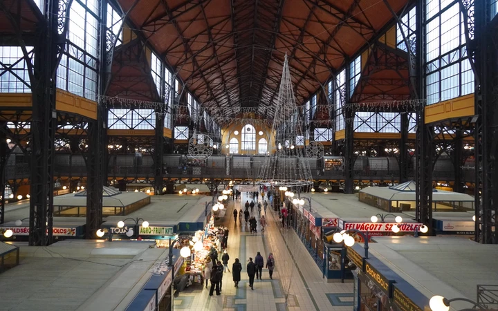 Dónde comer en Budapest: Mercado Central de Budapest