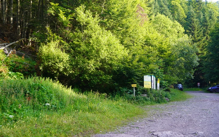 Inicio de la ruta al ibón de Arlet