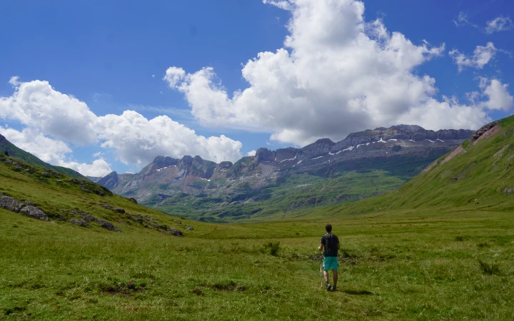 Sendero en el Valle de Aguas Tuertas