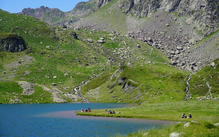 Repecho desde el Lac Gentau al Lac Bersau