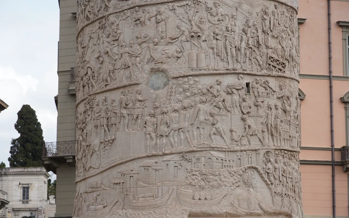 Columna de Trajano en la Vía de los Foros Imperiales