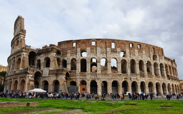 Vistas del Coliseo de Roma