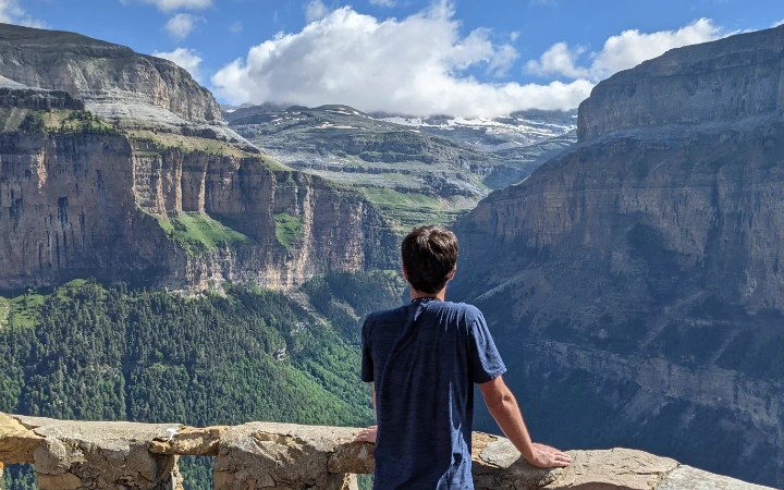 Circo de Cotatuero desde el mirador de Calcilarruego