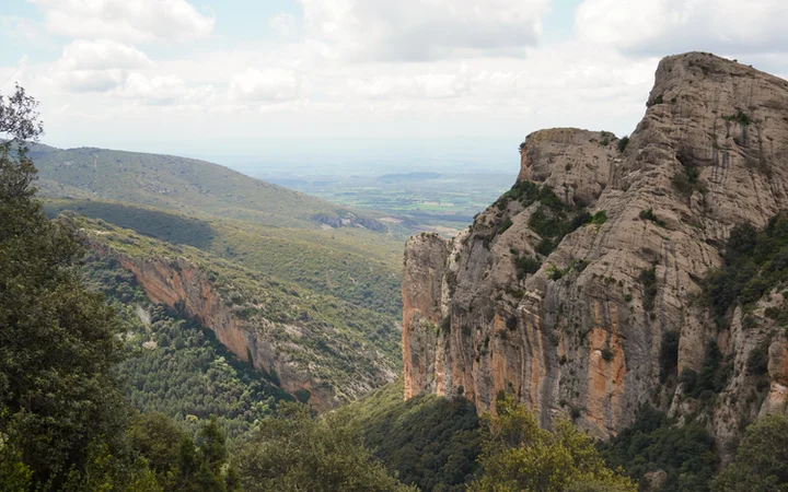 Vistas de la sierra desde la Senda de los Burros