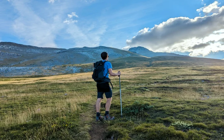 Zona de los Cubilares de camino a Collarada