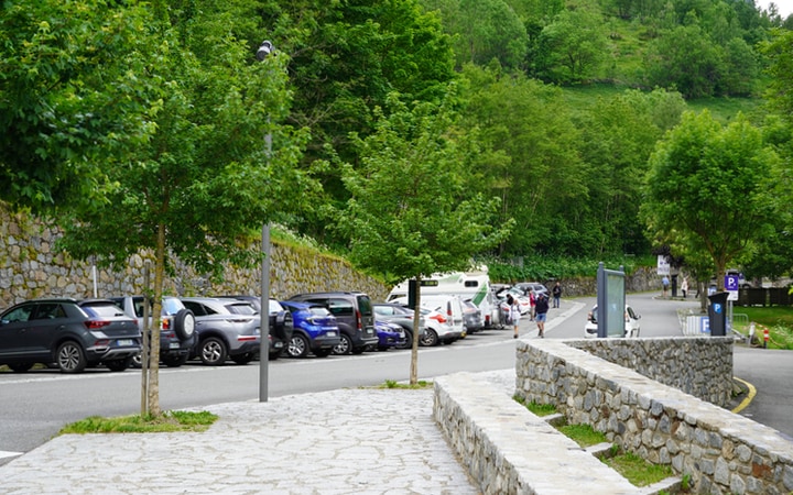 Aparcamiento de Gavarnie en el que dejar tu vehículo