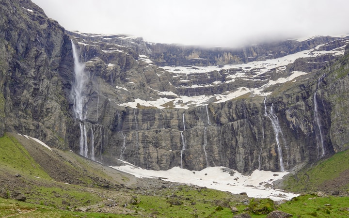 Vistas del circo de Gavarnie desde el punto al que llegamos
