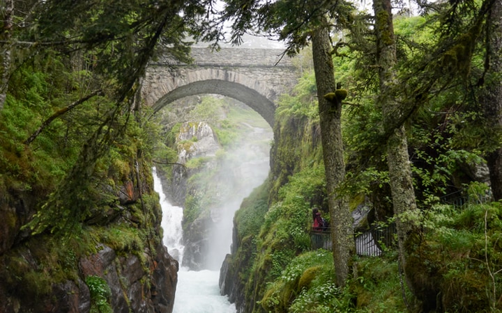 Pont d'Espagne en el Pirineo Francés