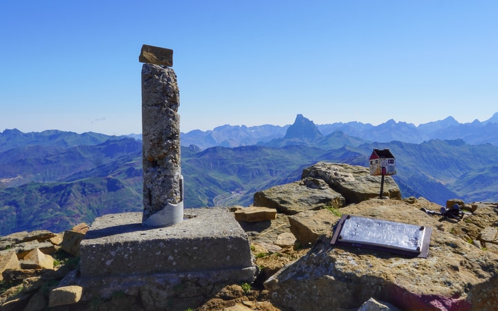ruta al pico Aspe en el Pirineo de Huesca