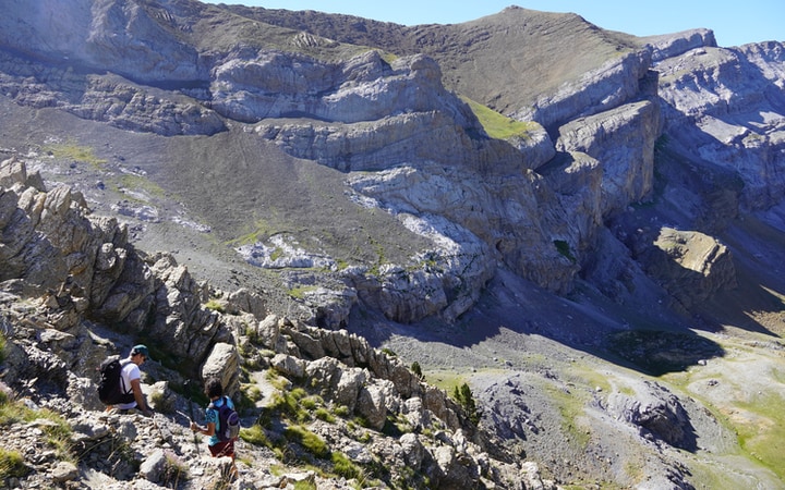 Siguiendo el camino desde Forqueta del Gabieto