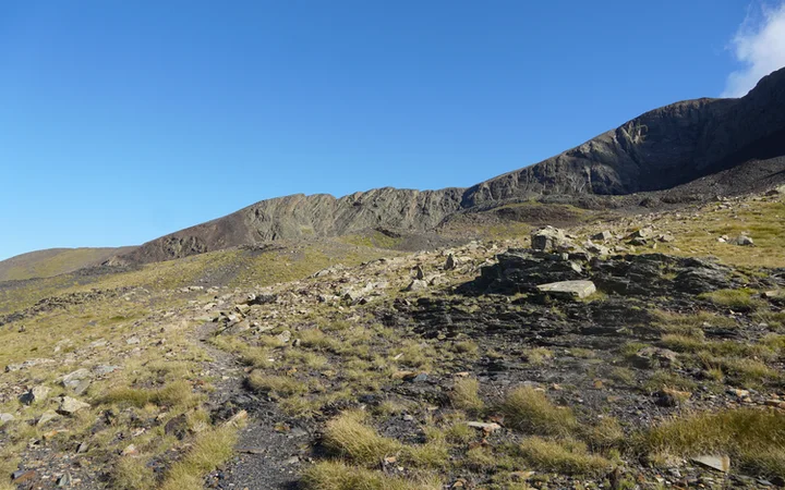 Zona llana y desvío a Punta de Sabre