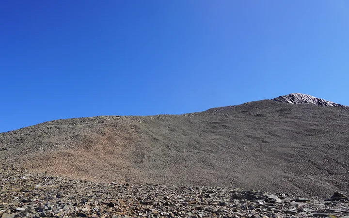 Pedreguera hasta la cima del Gran Bachimala