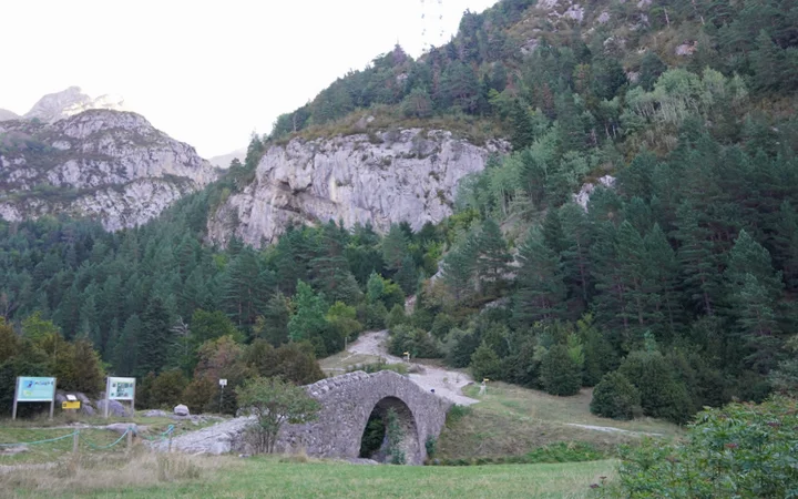 Inicio de la subida al pico Taillón desde Bujaruelo