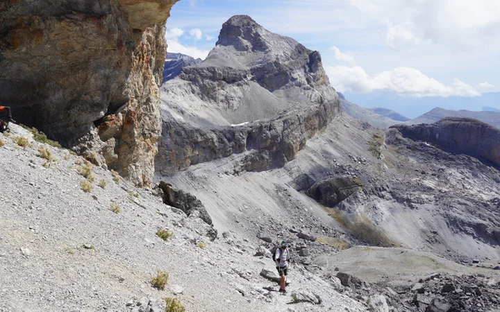 Vistas del Casco de Marboré y el paso de los Sarrios