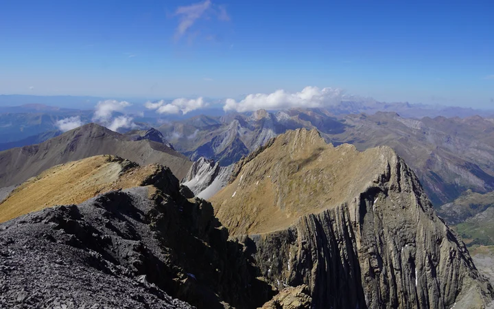 Vista de los Gabietos, Mondarruego y la zona del Valle de Otal