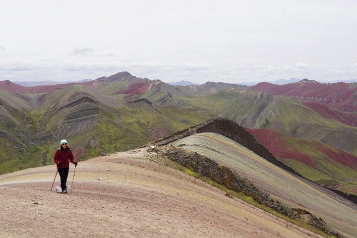 Camino hacia la tercera montaña de colores